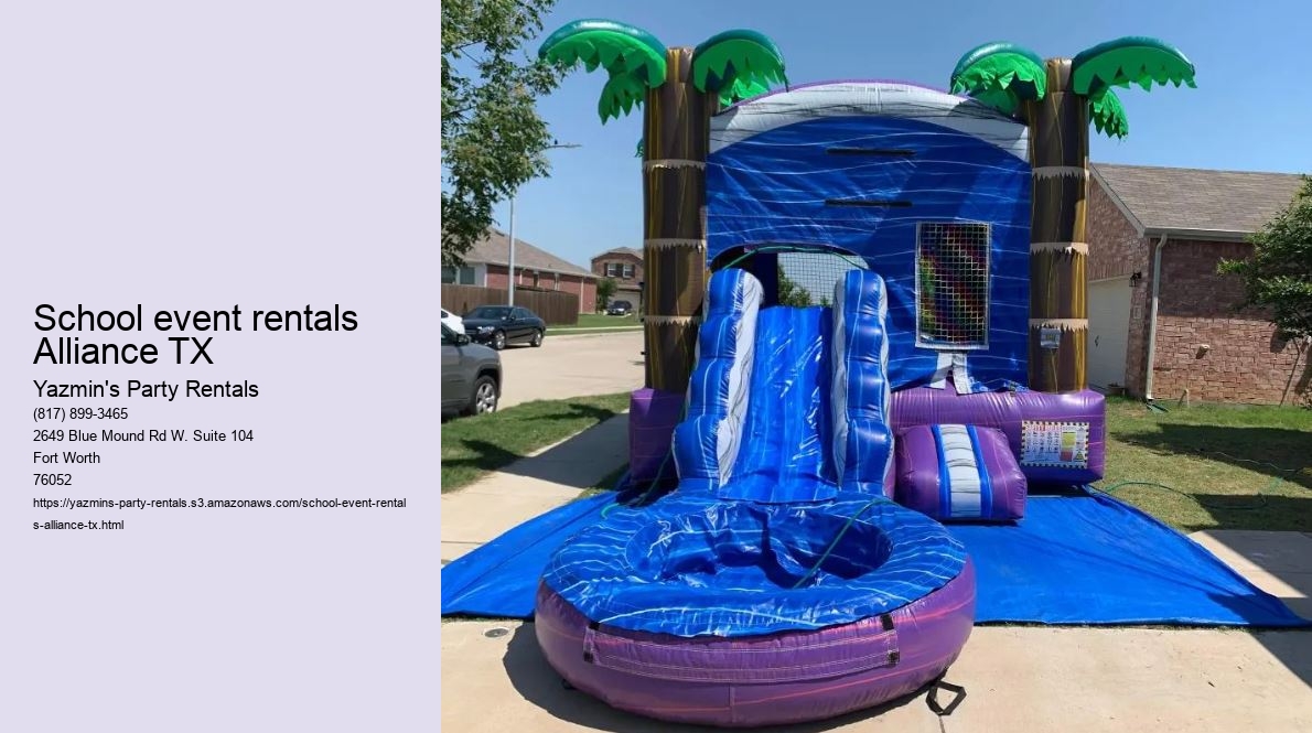 Jump into Fun: Alliance TX's Top Choice for Bounce House Rentals!